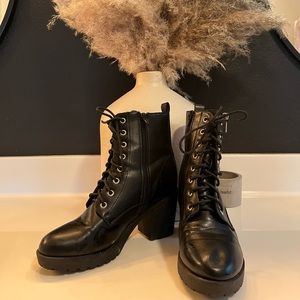Black boots